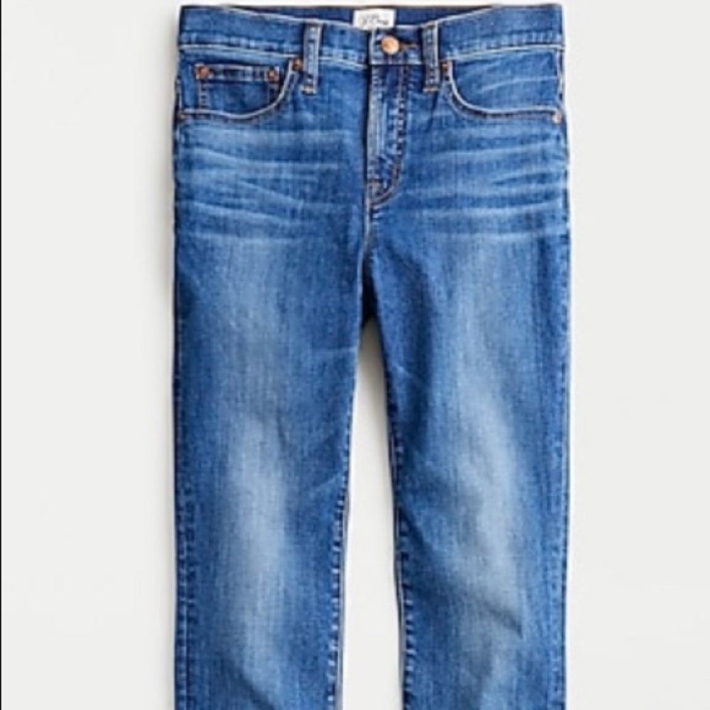 J Crew eco jeans in ocean blue wash